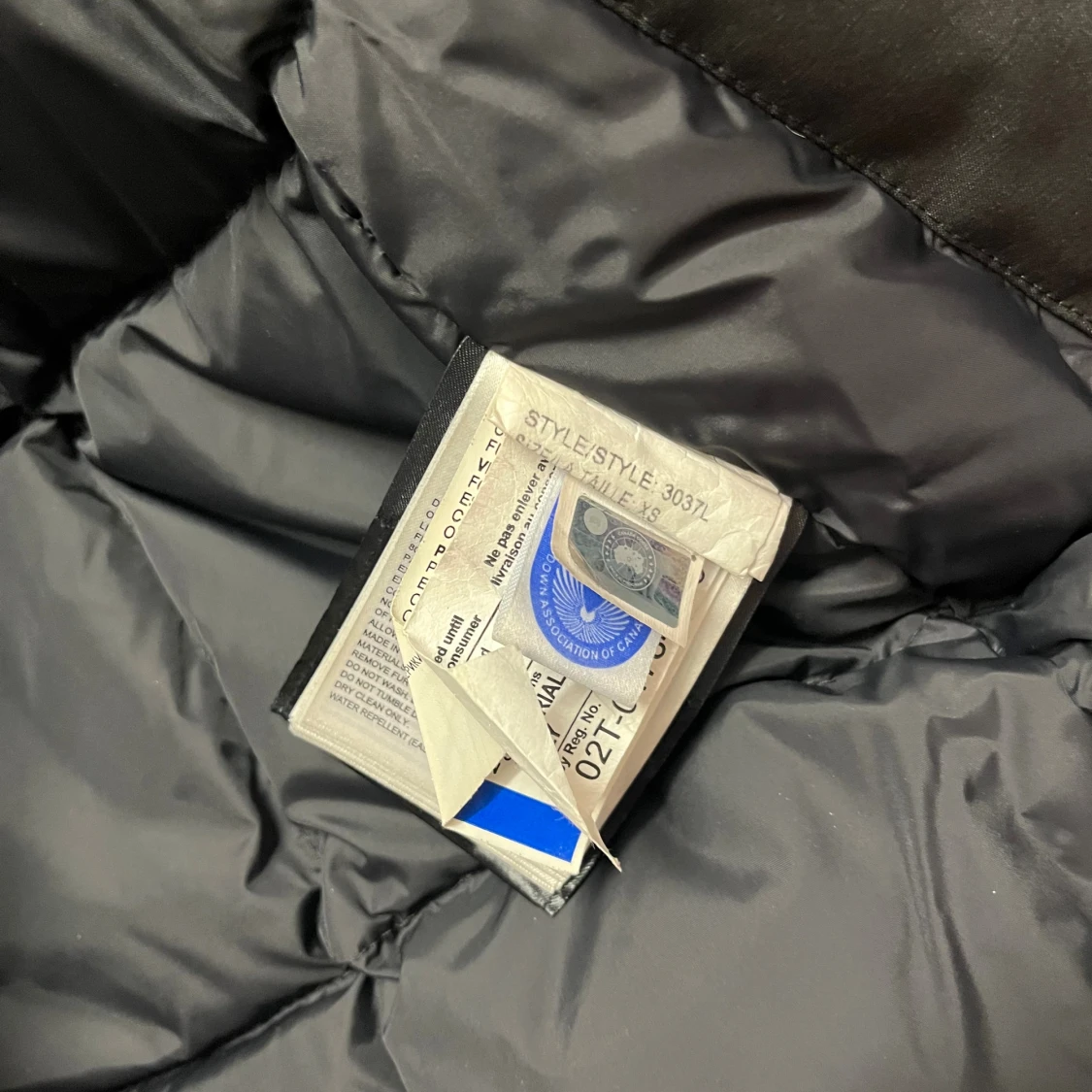 Svart parkas från Canada Goose XS - 3