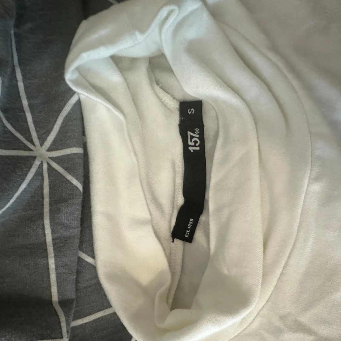 Vit polotröja från lager 157 i storlek S - 1