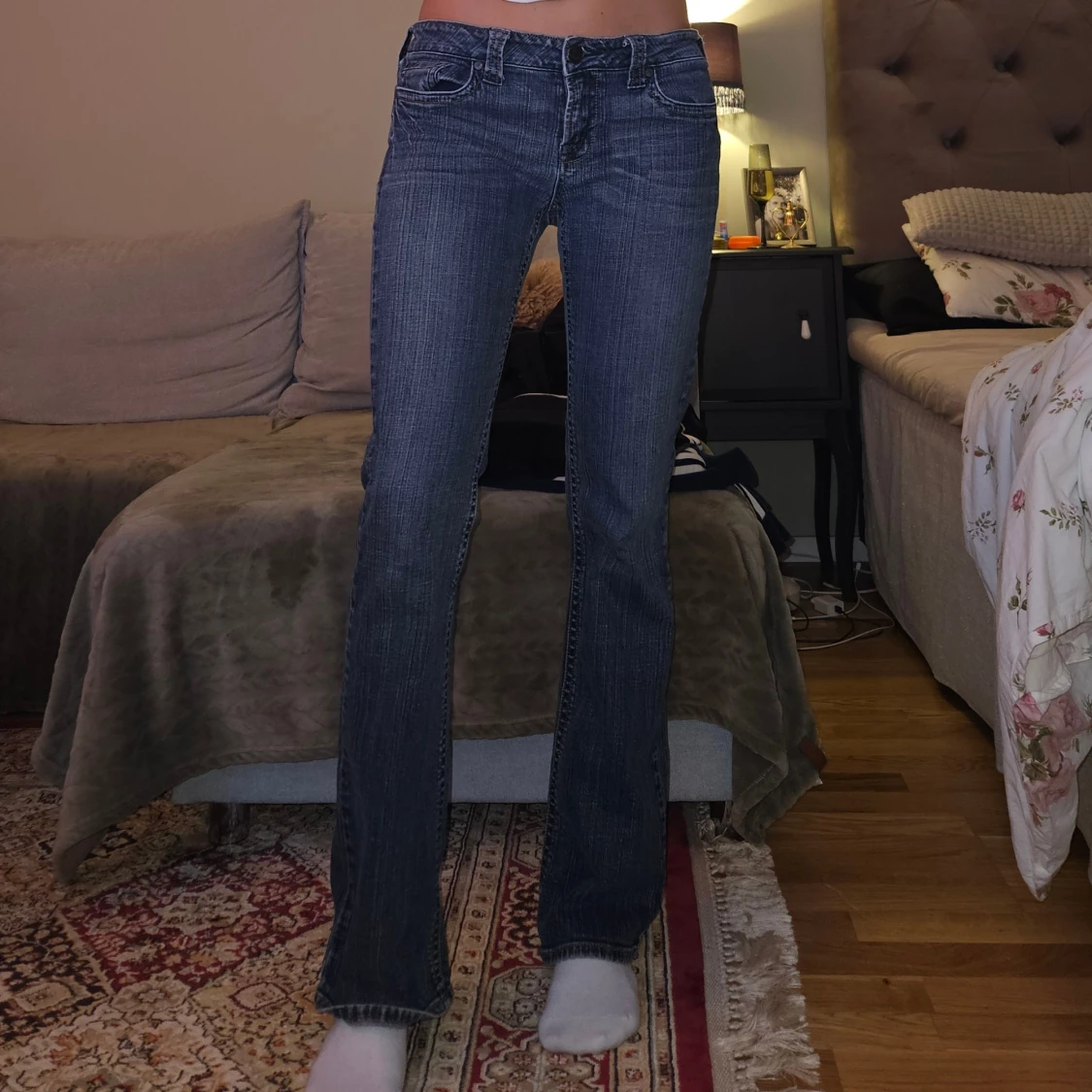 Lågmidjade jeans - 1