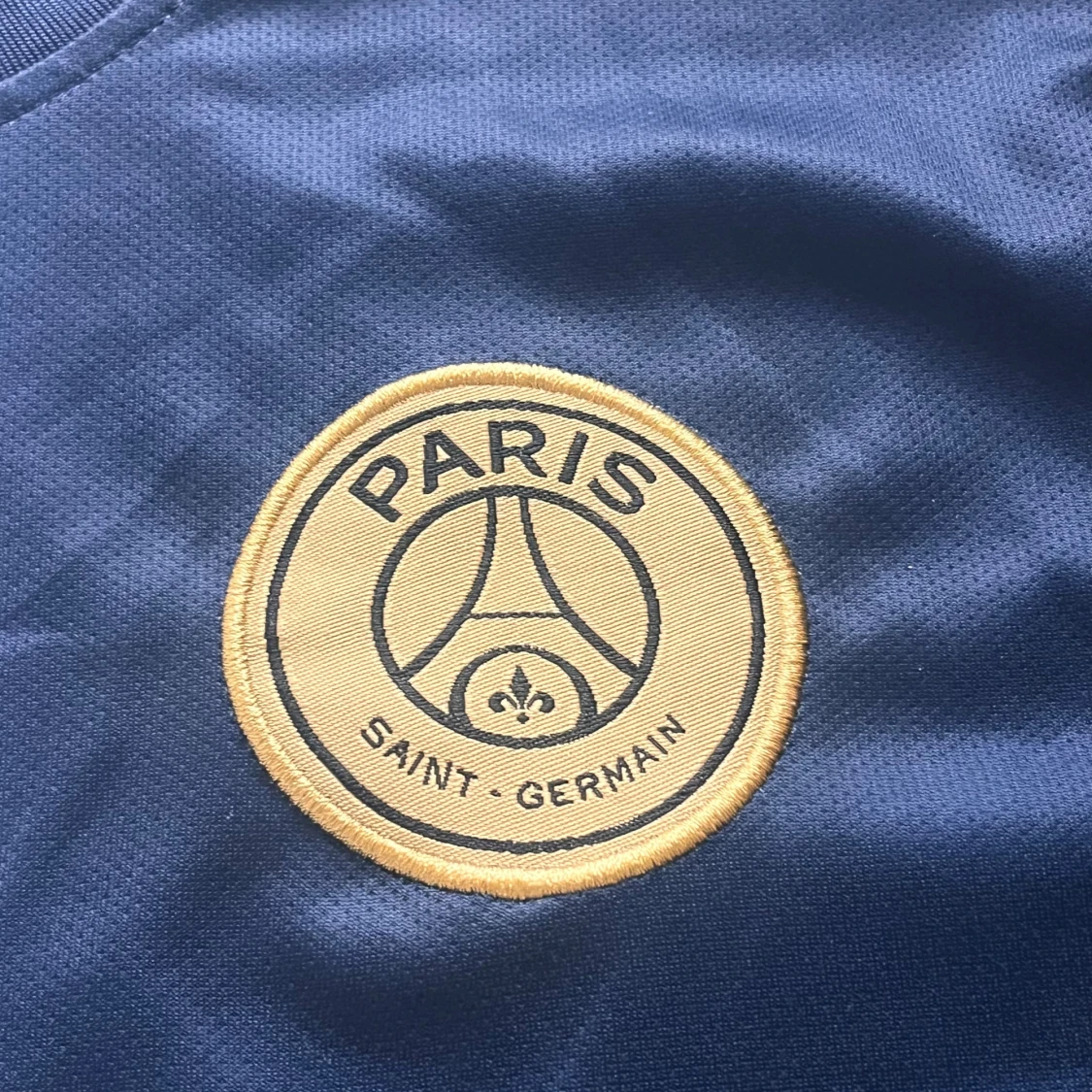 PSG fotbollströja marinblå guld - 2