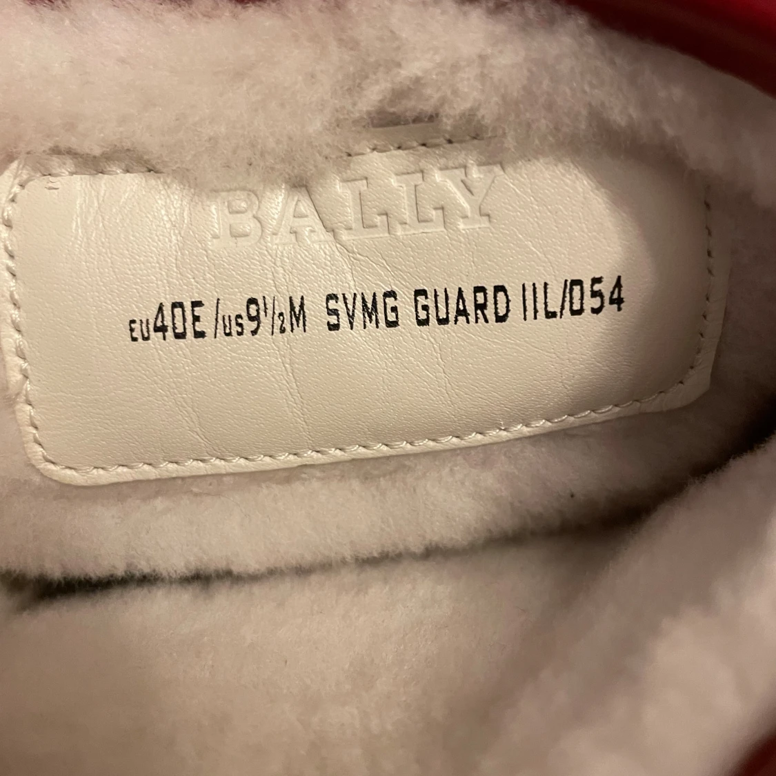 Röda mockaboots från Bally EU40 - 2