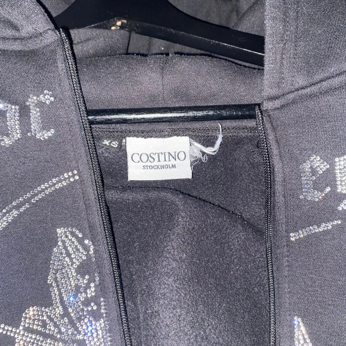 Rain Stone zip hoodei - 2