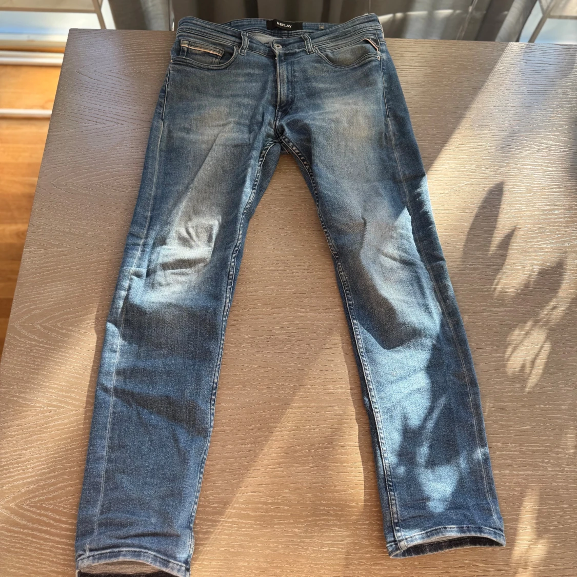 Replay blå jeans slim fit - 1
