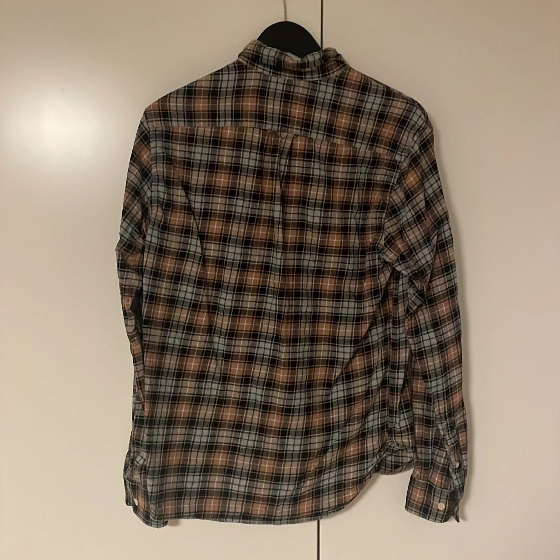 Rutig skjorta från H&M L.O.G.G. brun/svart - 1