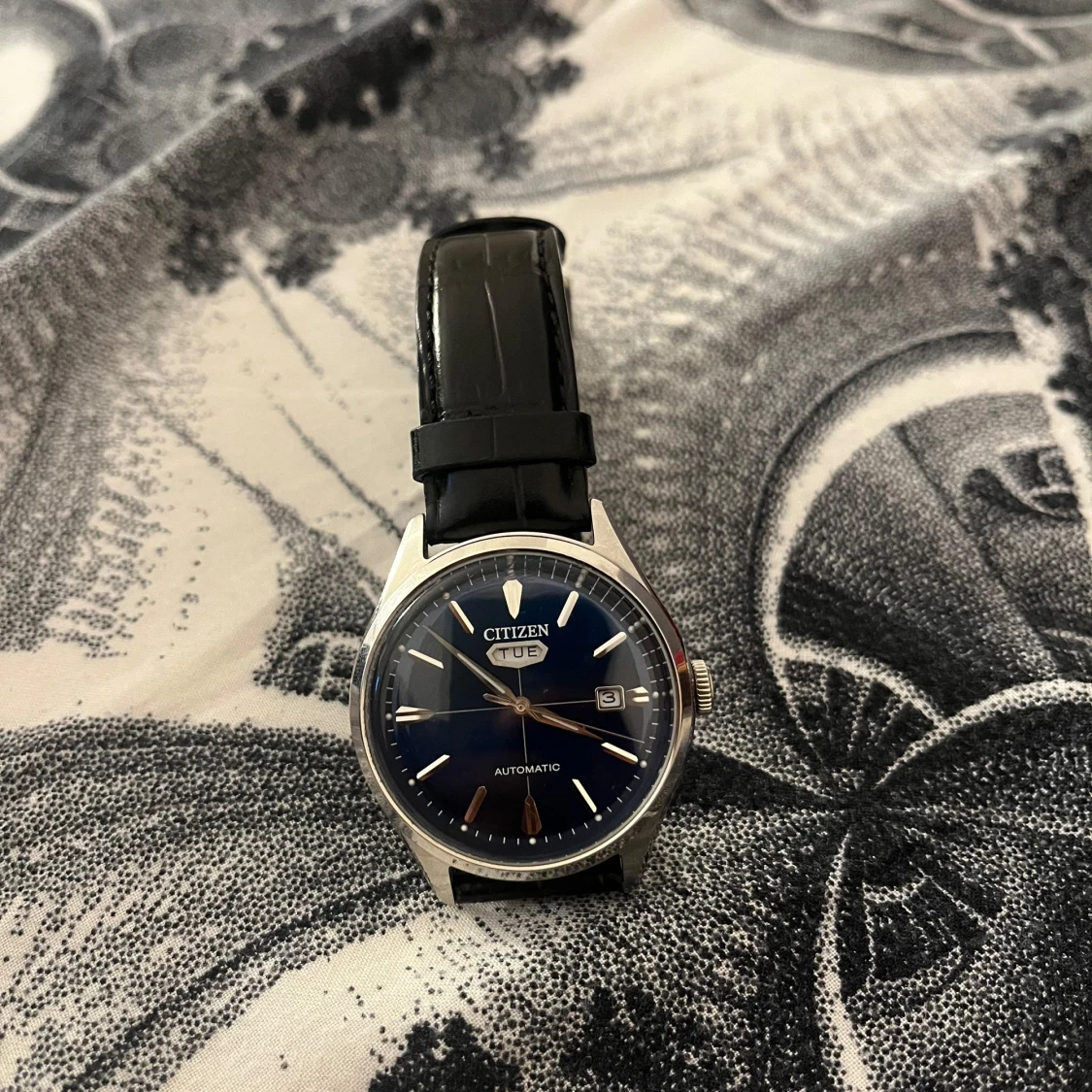 Citizen läder klocka