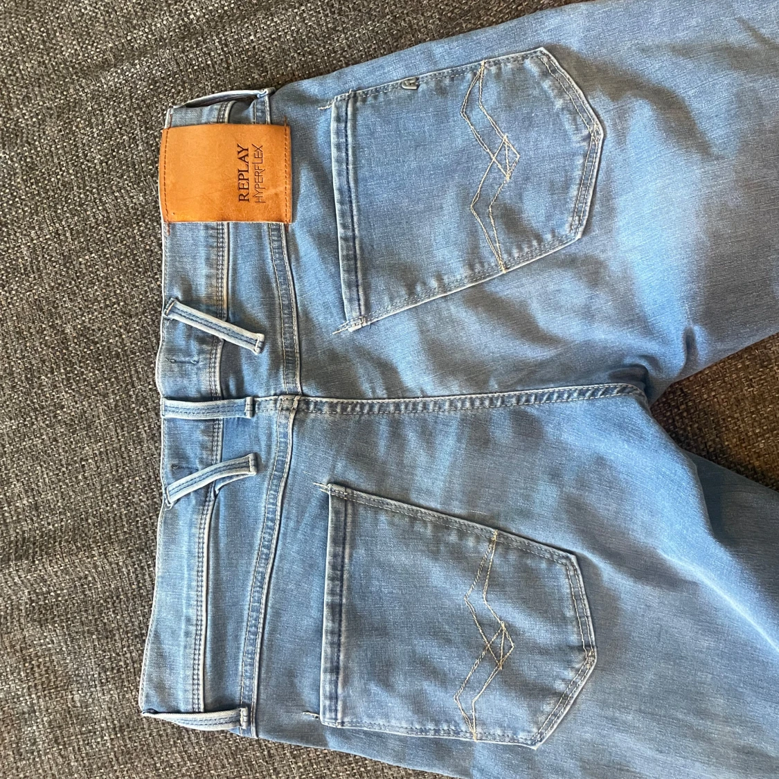 Replay Hyperflex ljusblå jeans - 3