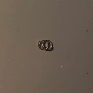 Äkta Silver hoops örhängen - Säljer ett par stilrena hoops i silverfärg. Klassisk rund form som passar perfekt till dig som gillar minimalistiska smycken. Enkla att matcha med andra accessoarer och ger en clean look.
