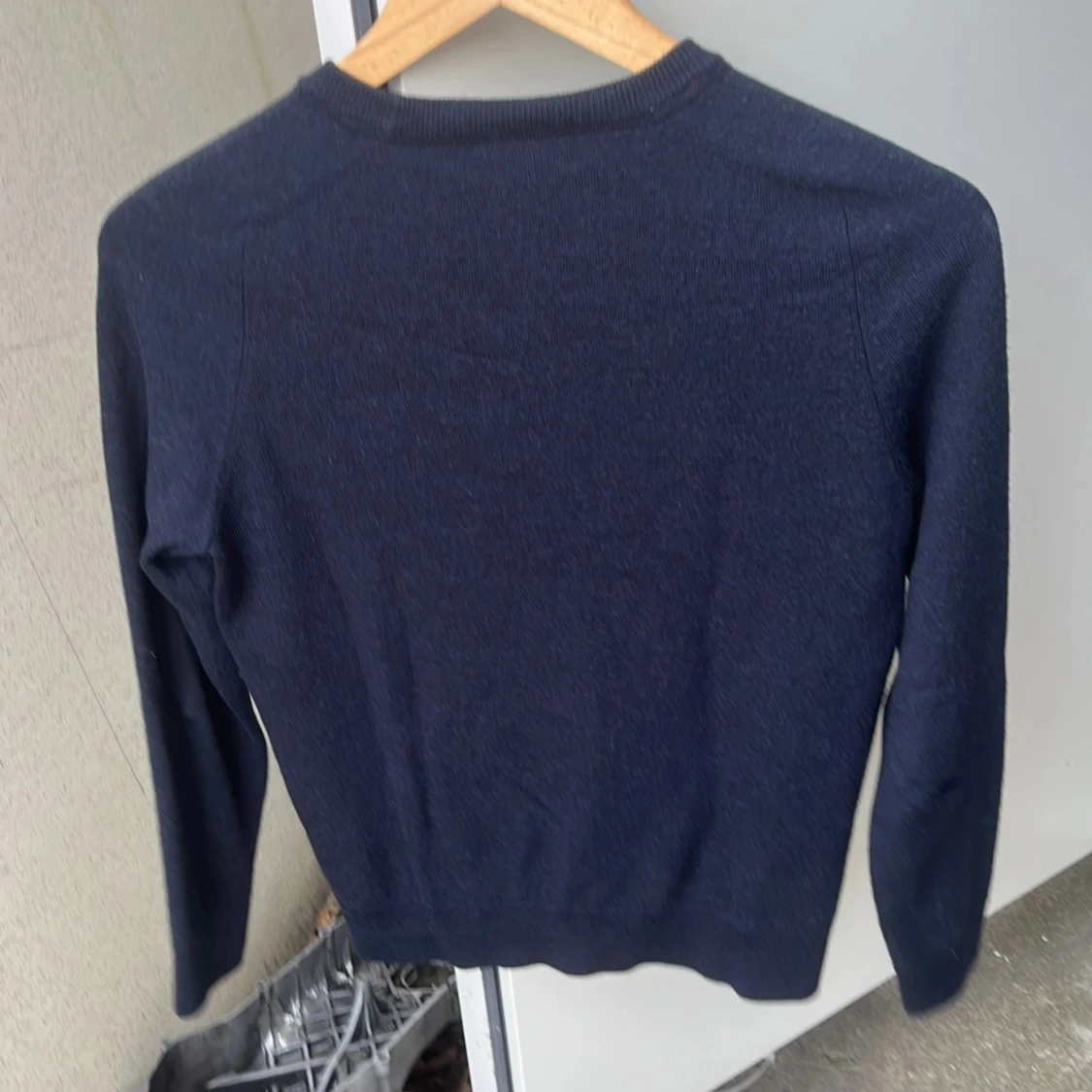 Mörkblå merinoullströja från Morris - 3