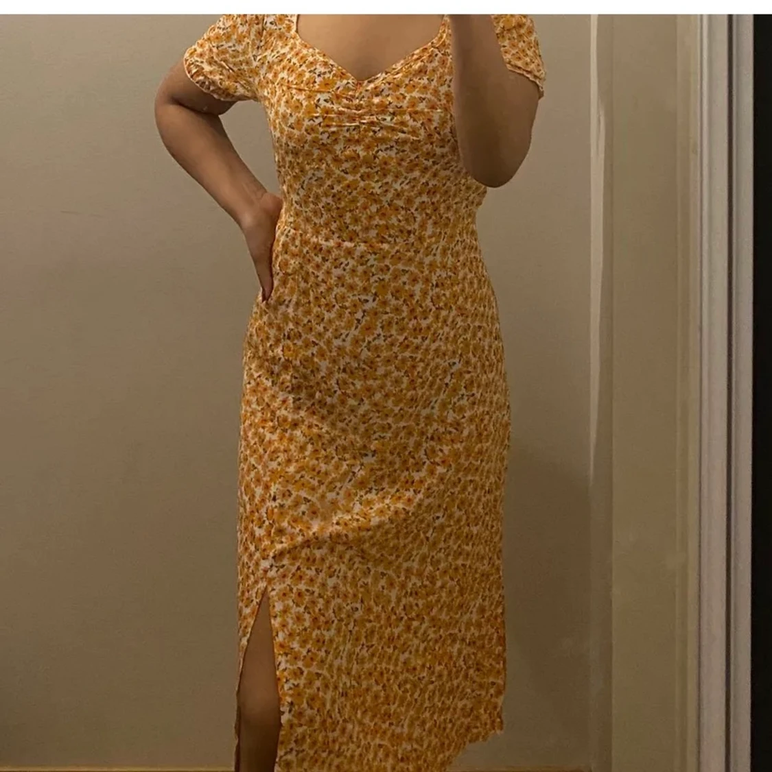 Snygg klänning 🧡 - 90