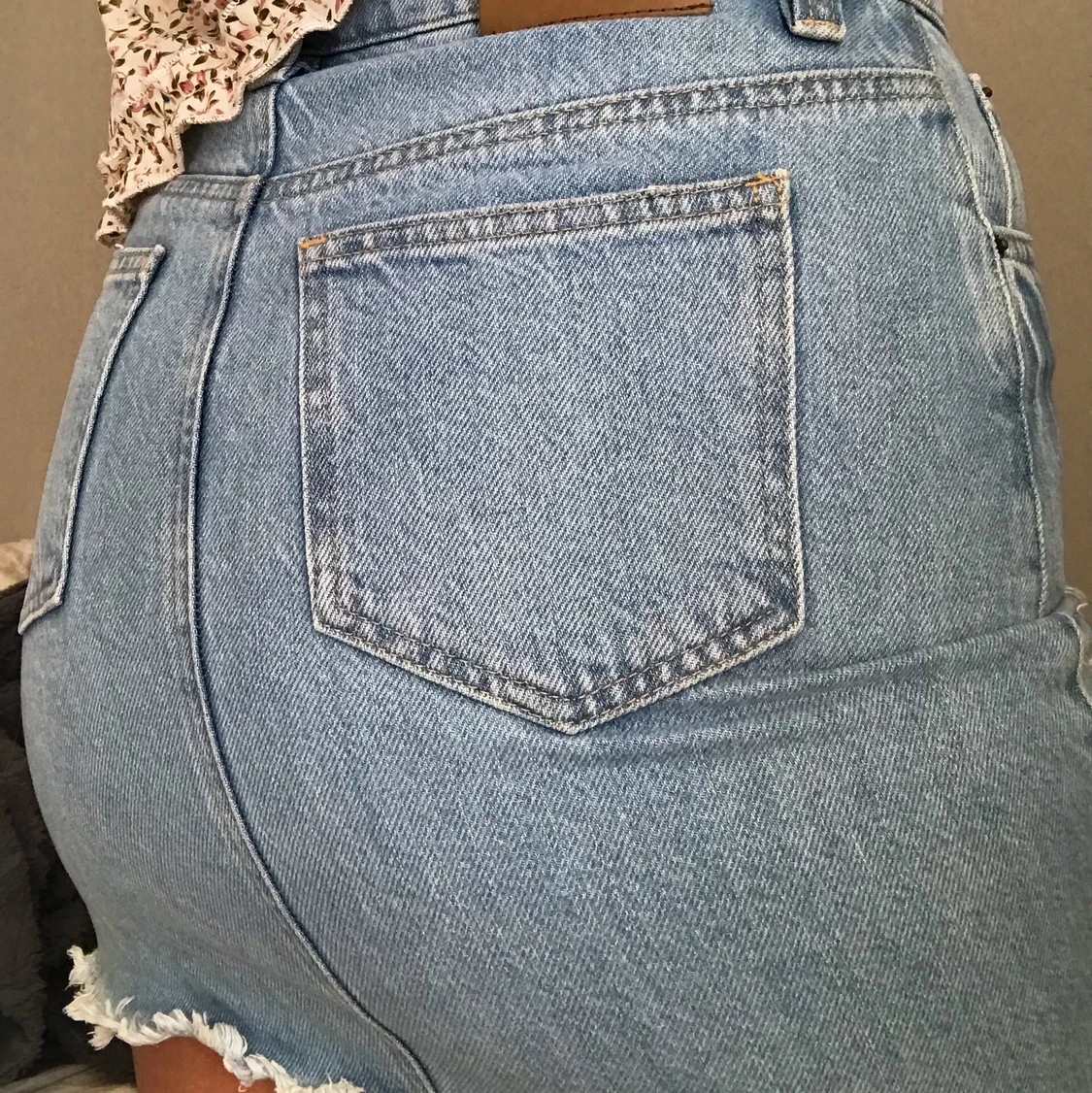 Jeanskjol med slitningar Nelly  - 90