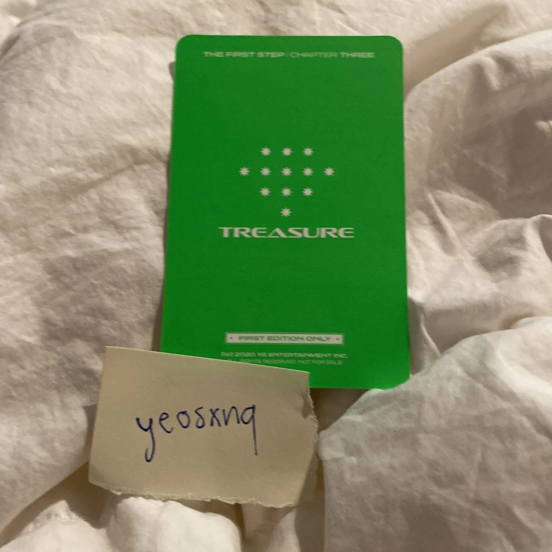 Jihoon (TREASURE) Photocard - 90