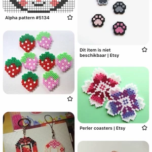 Intressekoll - Tänkte säljer hand gjord pärlplattor. Sen om man ha en custom mönster så kan man kontakta mig. Om folk är intresserad smycken som kommer jag köpa in saker till de.
