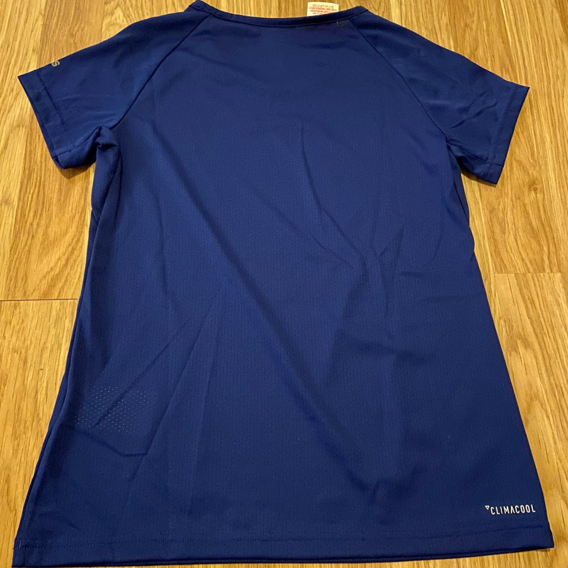 Blå adidas tränings t-shirt - 90