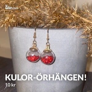 Kulor-örhängen! - Kulor-örhängen gjorda utav mig Ellen!                                  10 kr + 13 kr frakt!                                                                 (KÖP 4 PAR= FRAKTFRITT!) ❤️