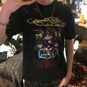 Ed Hardy T-Shirt - Riktigt fet Ed Hardy tisha men duuuuunder fit, säljer den för jag har tröttnat på den. Ovanligt nice krage jämfört med de flesta ed hardy tishorna