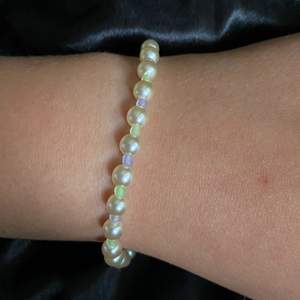 💙💚blue & green pearl bracelet  🌈20kr