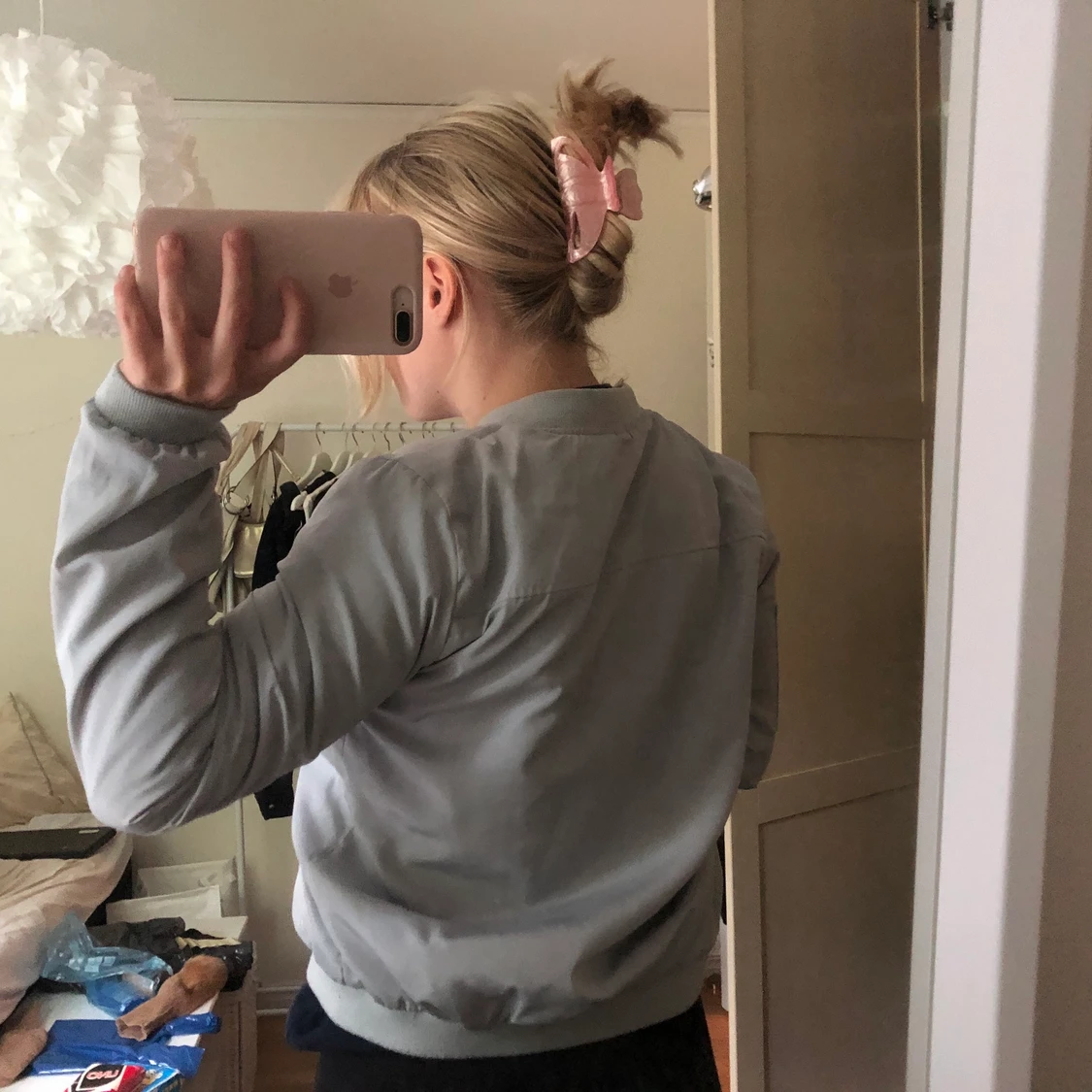 Bomberjacka ljusblå - 91