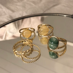 Guldringar  - Fina guldringar från hm