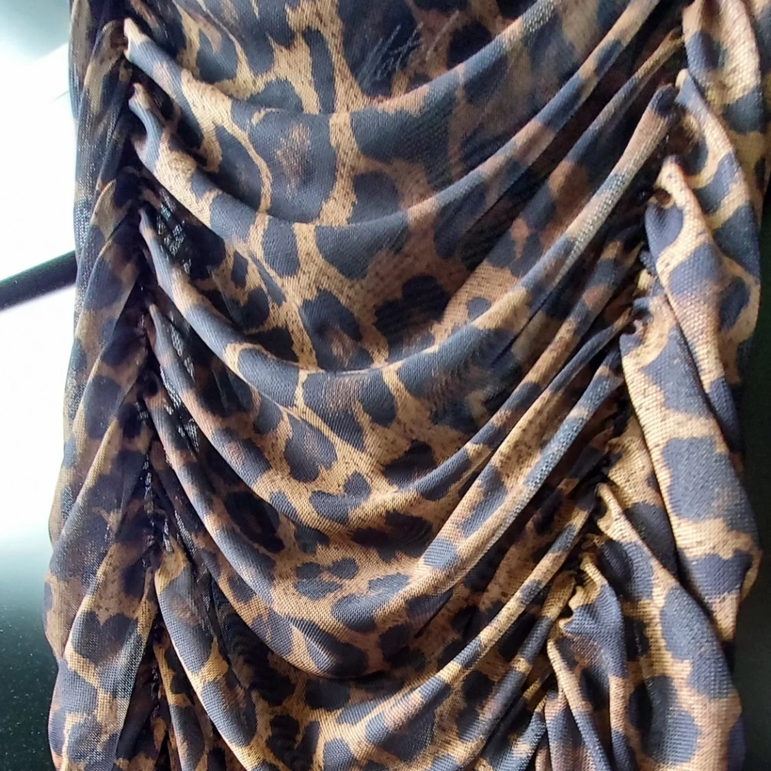 Klänning leopard  - 90