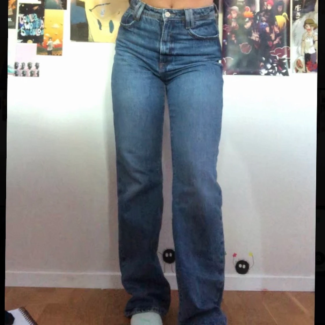 blåa jeans från zara