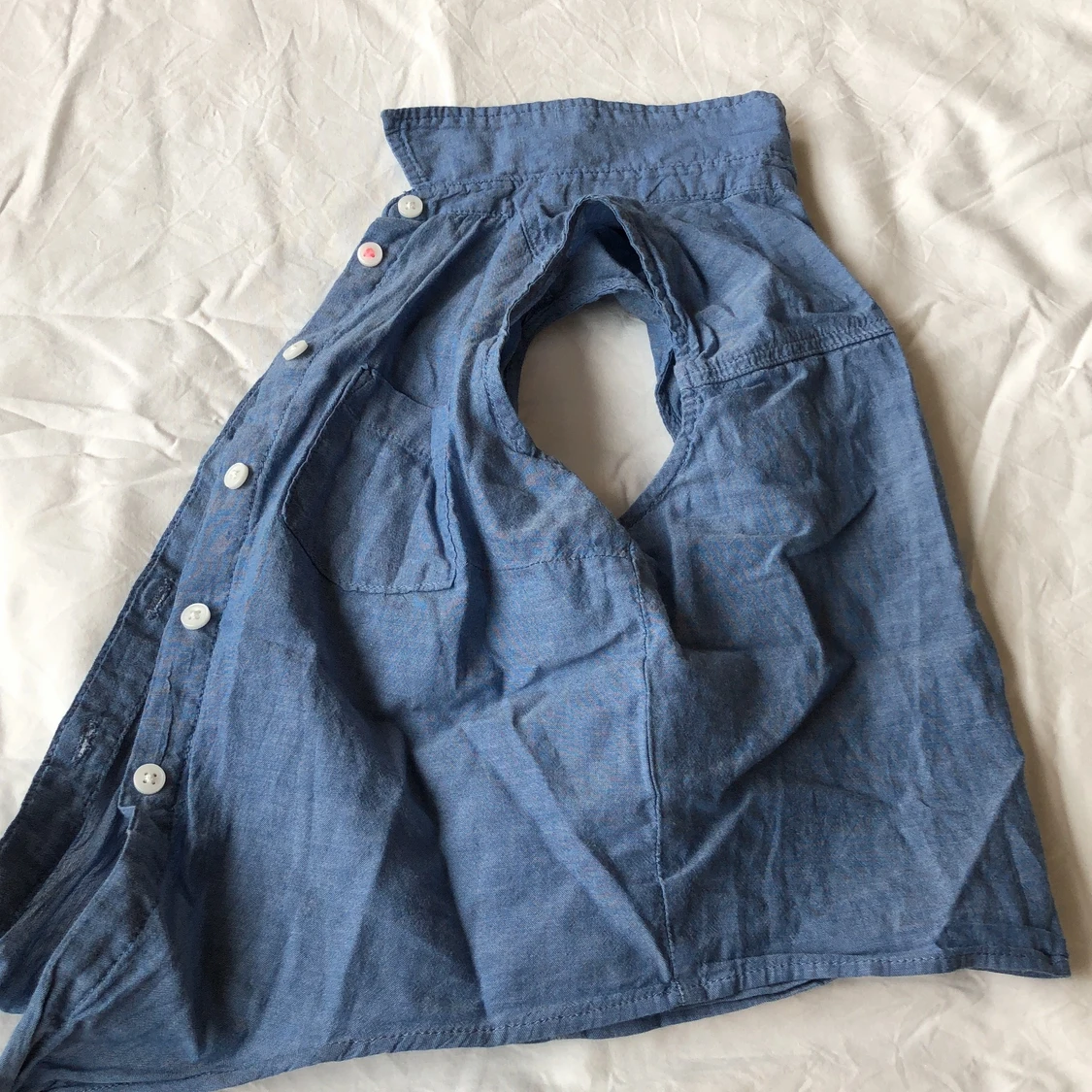 Blått ”linne”  - 90