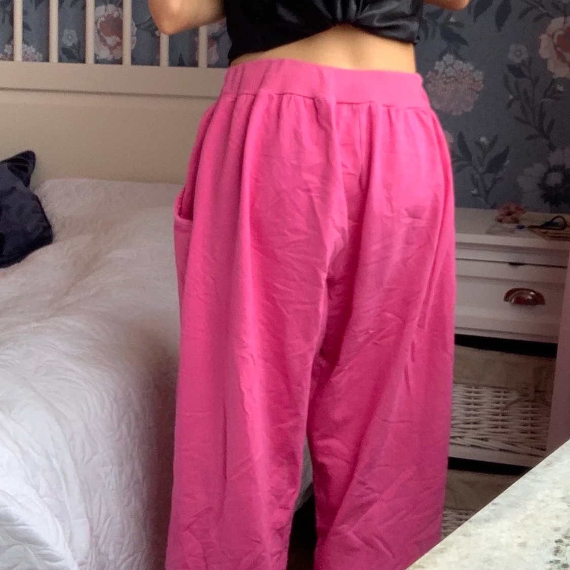 Rosa mjukis byxor - 91