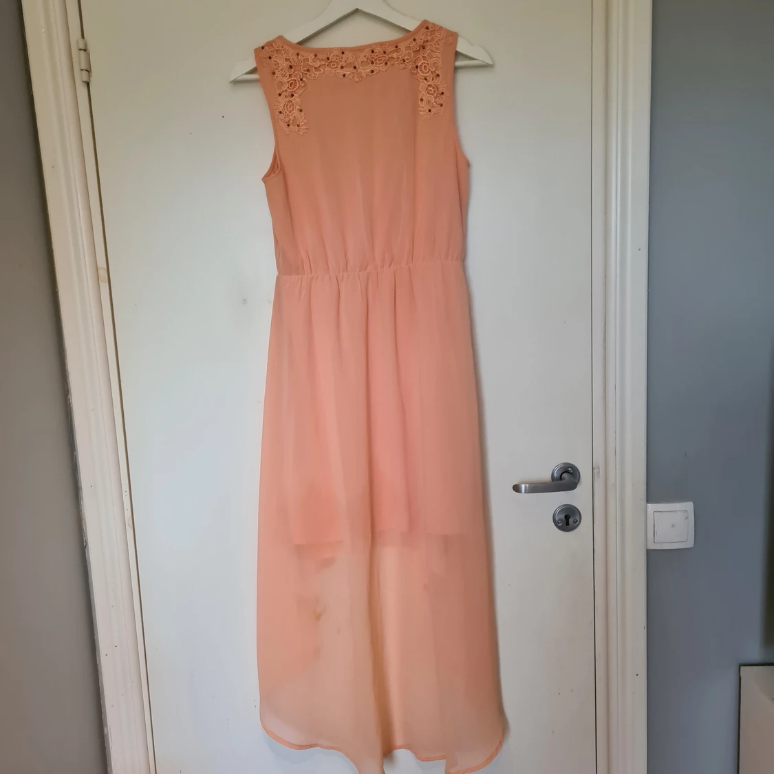 Aprikos klänning  - 90