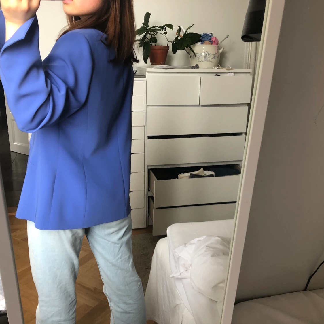Blå blazer - 91