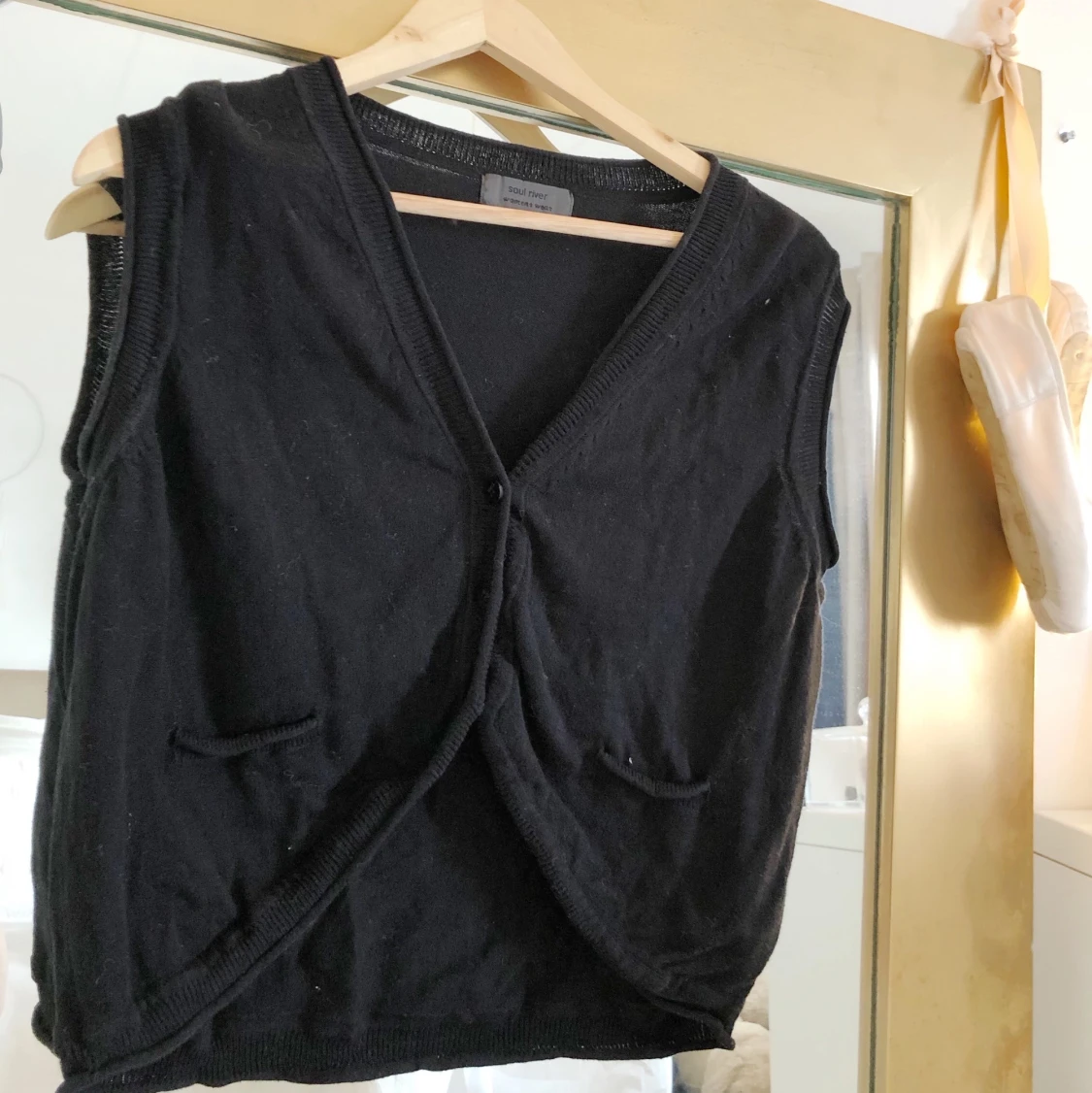 marinblå väst strl L  - 90