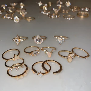 Ringar storlek S - 35kr/st eller 4 st och 1 gratis eller 3 st för 90kr 💖 Helt oanvända