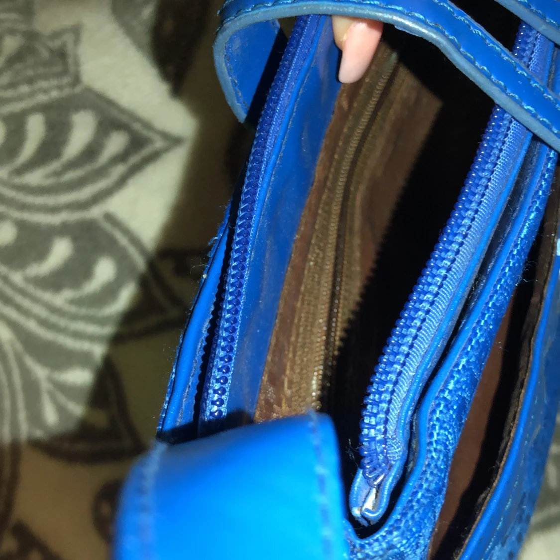 Blå väska  - 91