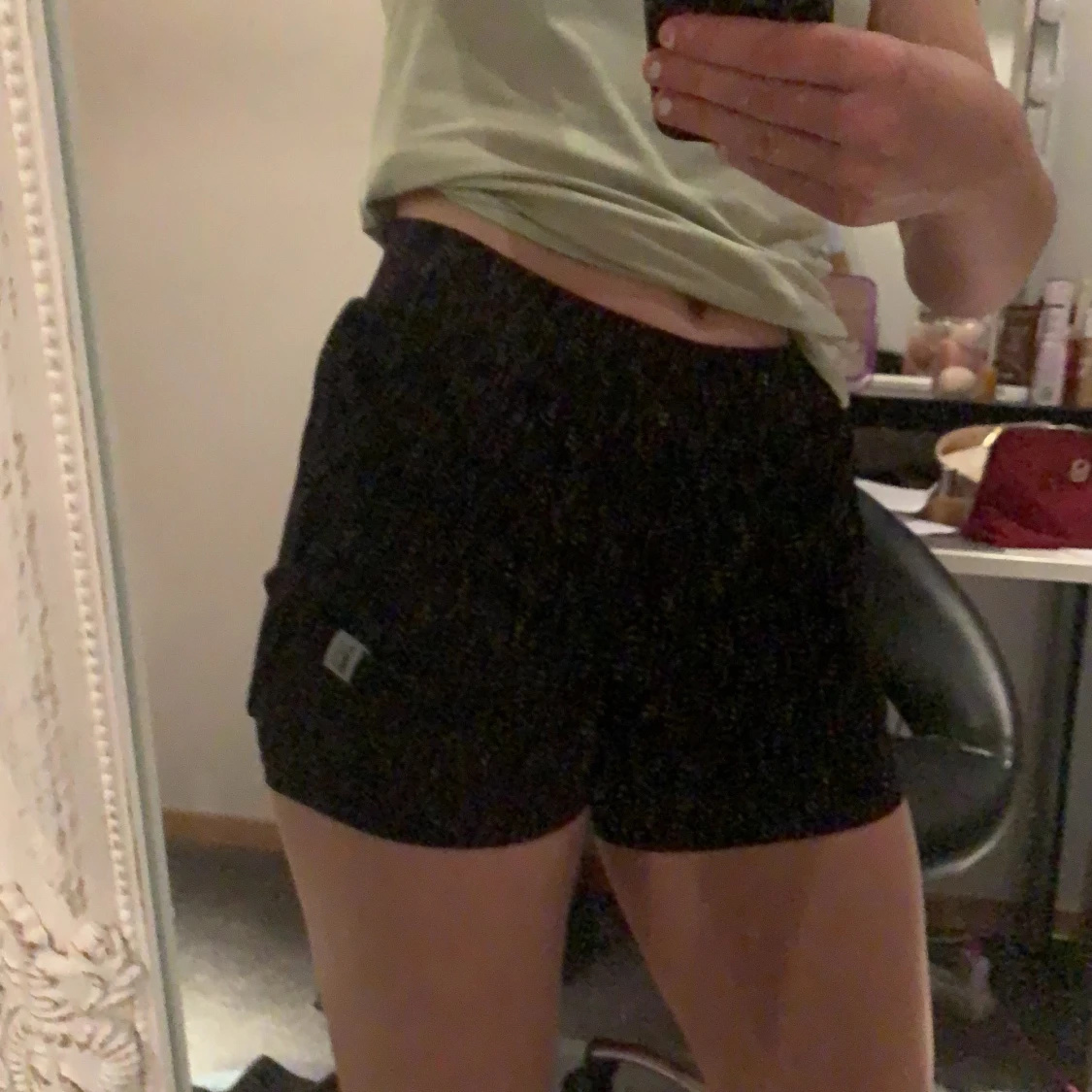 Svarta träningsshorts i strl xs/s🥰