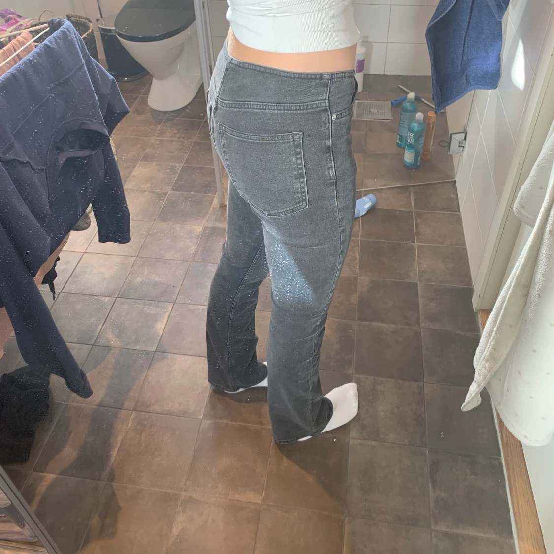 Lågmidjade jeans - 90