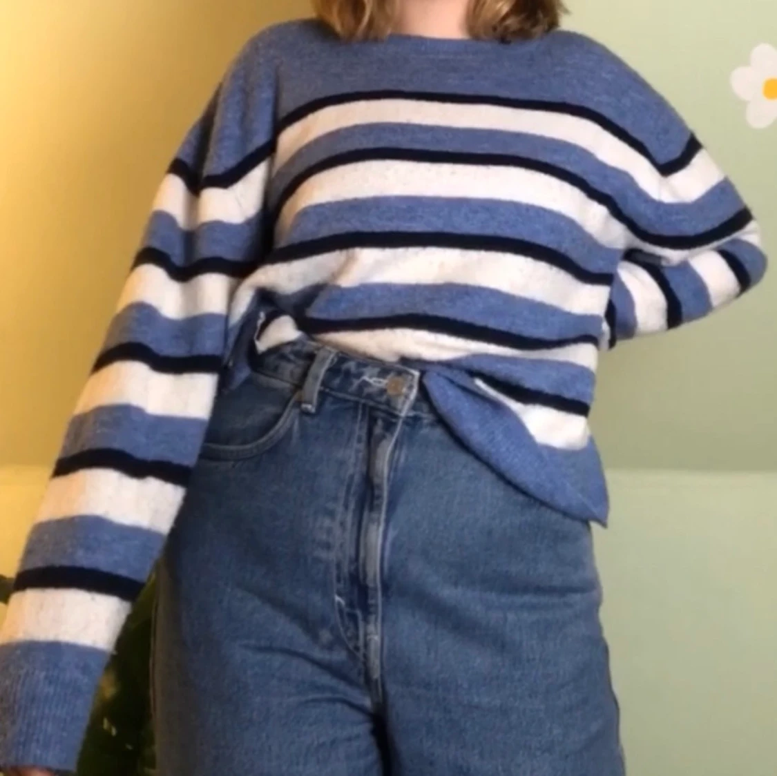 St M men pösig och skön tröja 