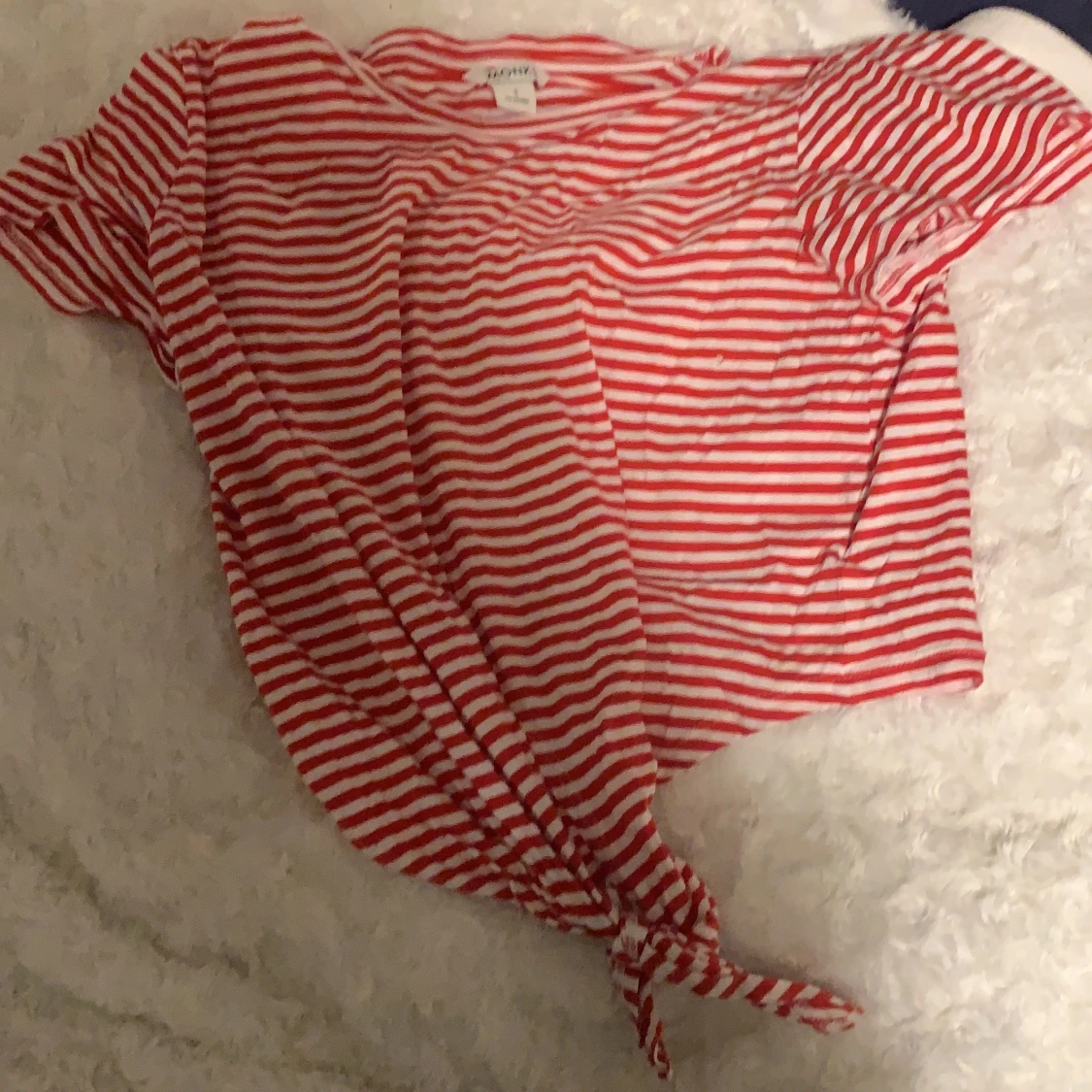 Randig topp från monki