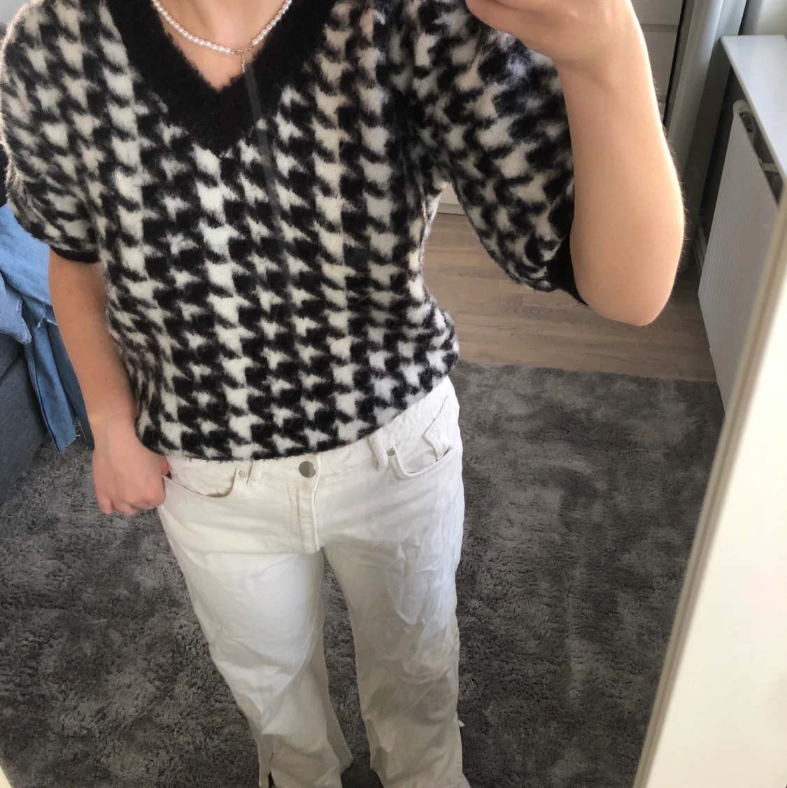 Mönstrad tröja från nakd - 90