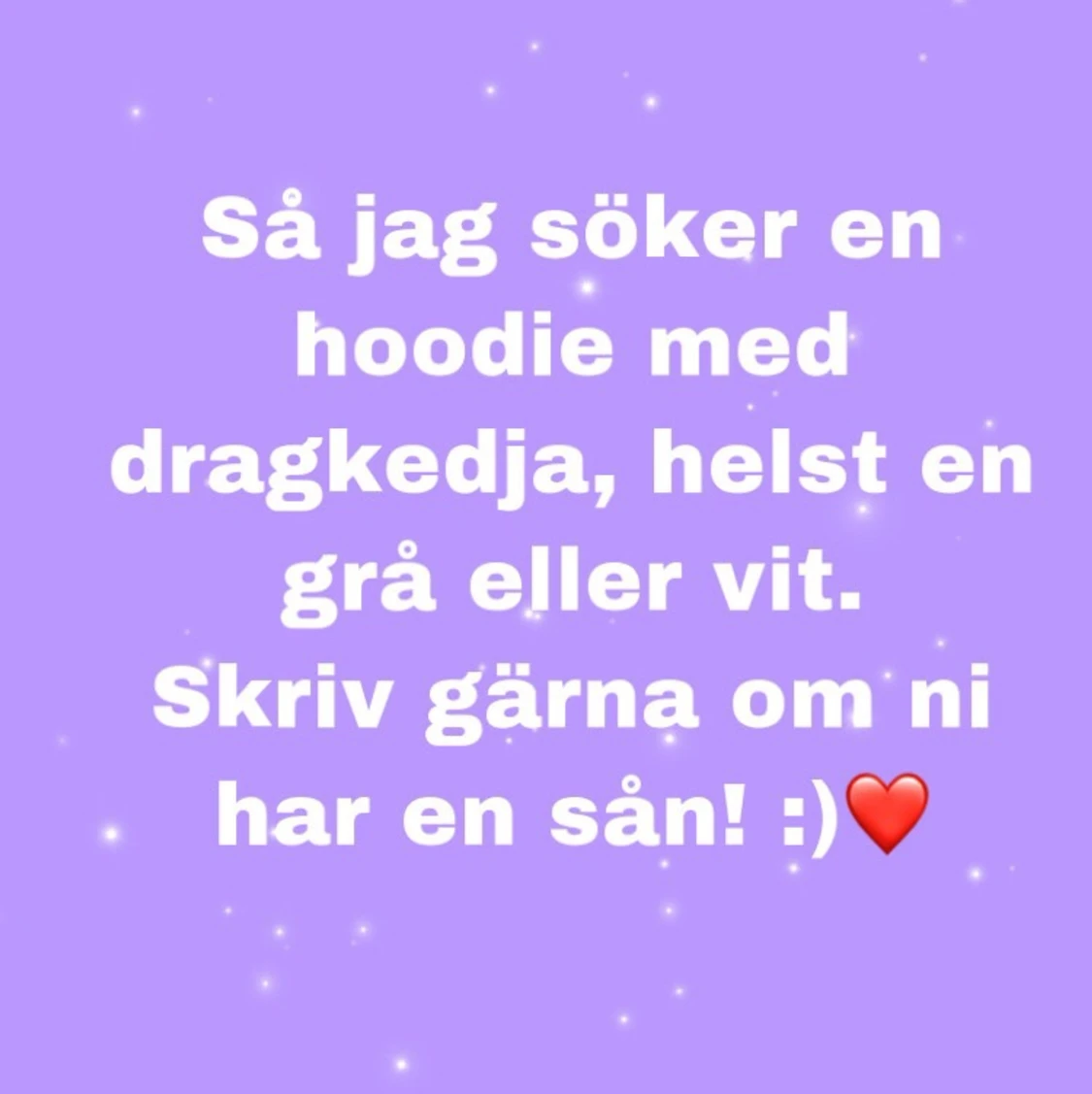 !Söker hoodie med dragkedja! - 91