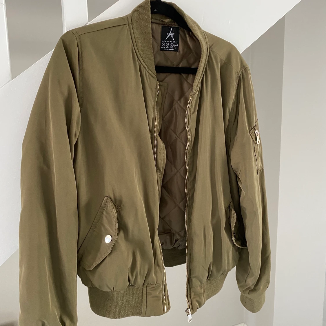 Bomberjacka grön/kaki