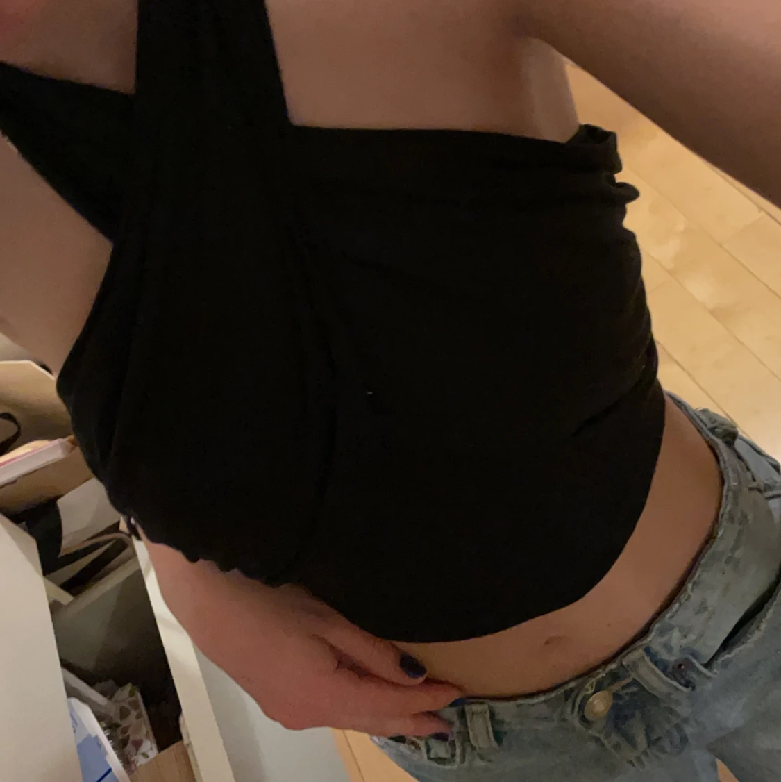 Halterneck Topp - 90