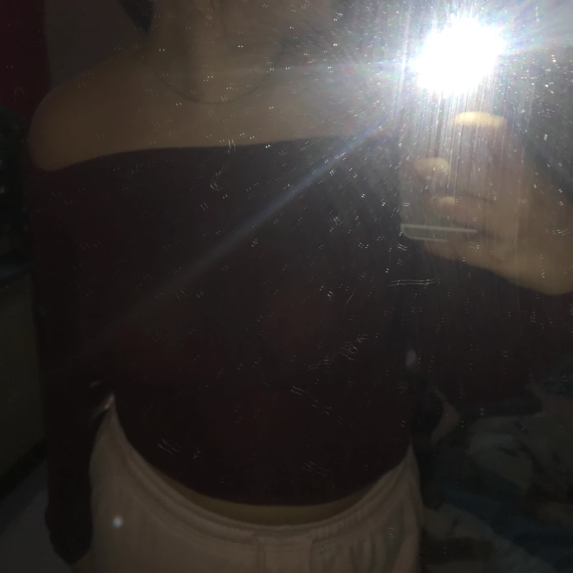 Jätte fin vinröd tröja - 90