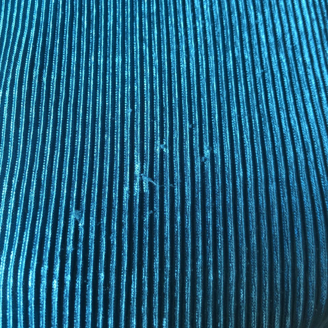 Påfågelblå långärmad tröja  - 91