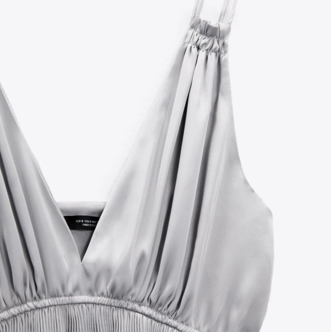 Silvrig klänning från zara! - 91