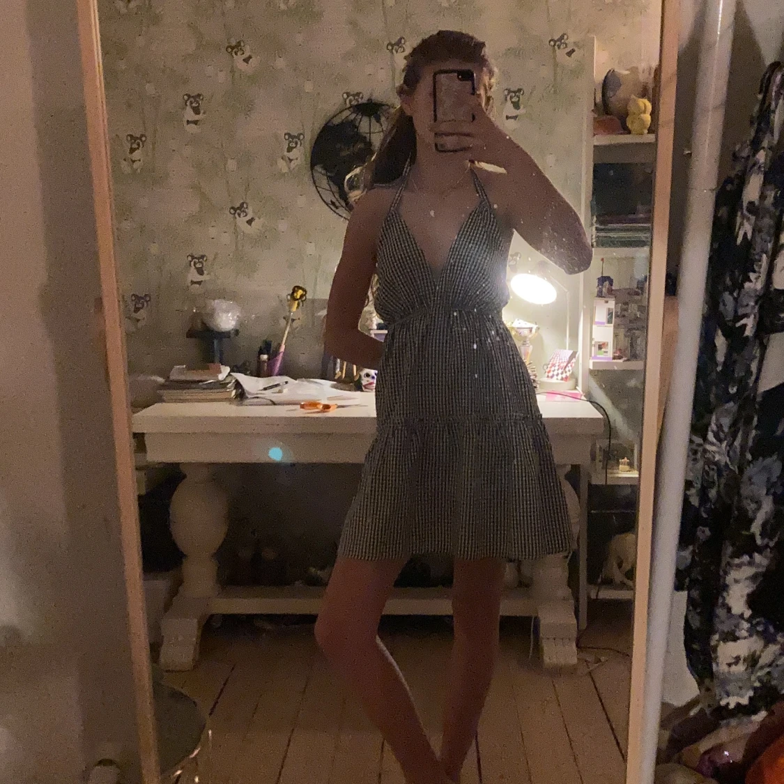 Rutig sommarklänning! - 90