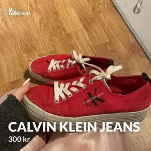 Calvin Klein skor - Jag tror dom är i storlek 39 för att jag har storlek 40 så är dem lite för små för mig. 