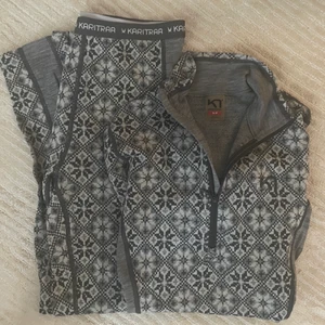 Underställ från Kari Traa - Superfint grått underställsset från Kari Traa. Storlek S. Använd ett handfull gånger. Superfint skick.