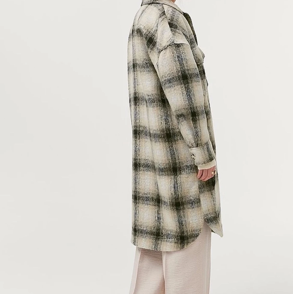 Rutig lång shacket  - 91