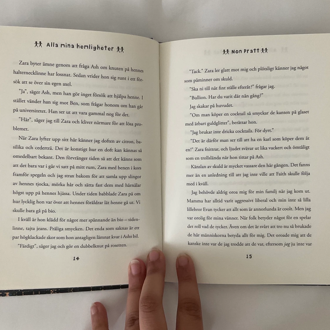 BOK Alla mina hemligheter Non Pratt  - 90