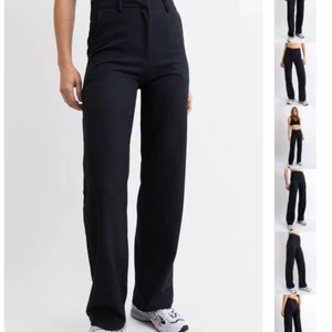 kostymbyxor från madlady - säljer dessa kostymbyxor då jag råka köpa fel storlek, storleken är 36 (s) och L32 i längden passar dig som är runt 167-172🤍 aldrig använda, prislappen sitter kvar <3