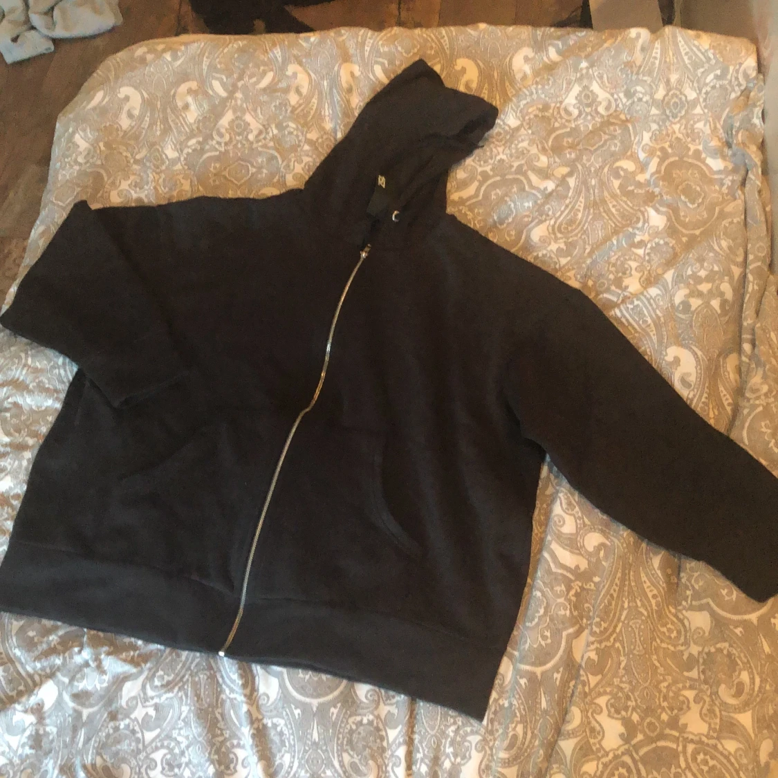 Hoddie med dragkedja  - 90