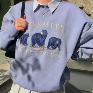 Oanvänd sweatshirt  - Oanvänd jättefin oversize sweatshirt. Tröjan är köpt på Plick men endast provad och aldrig använd. säljs då den inte används. Bild två visar bäst färgen. 